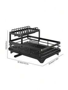 Flatware Storage - Couche simple noire - Voir 7