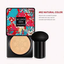 HANRU Long-Lasting Oil Control And Refreshing BB Cream With Mushroom Cushion, Long-Lasting Makeup Solution -  Graduation Birthday Holiday Summer Fall Autumn Y2K Fancy Fashion Women Makeup Cosmetic Party School Campus Trip Festivals Decor Gift - 裸色 - 查看 11