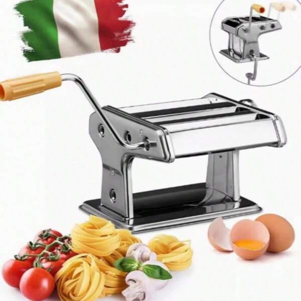Ręczna maszyna do robienia makaronu/makaronów/pierogów ze stali nierdzewnej, do użytku domowego