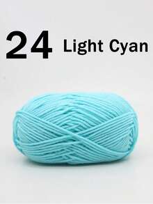 1/2pcs 5-Ply Mixed Milky Acrylic Yarn, 50g/Pc, 100% Acrylic Soft Yarn, Medium Coarse Milk Yarn - Perfect For Hand Knitting, Hand Weaving, DIY Crafts, Knitting, And Crochet, Soft & Versatile, Used For DIY Crocheting And Knitting Bags