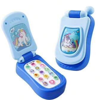 Baby-muziektelefoon, leermachine voor de vroege educatie, met kleurrijke beschermhoes, geschikt voor kinderen van 0 tot 3 jaar, ideaal cadeau voor Kerstmis, Halloween en verjaardagen