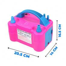 Bomba inflador de globos con aire electrico para fiestas y decoraciones infantiles - Tipo de Enchufe A USA (110-127V) - Ver 3