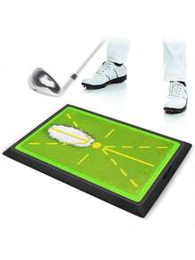 1 PC Golf Swing Practice Pad With Beads, Trajectory Pad, Impact Pad, Golf Impact Pad - Green - View 9