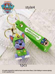1 pieza Llavero con campana de Paw Patrol, colgante de mochila de goma suave para parejas, decoración colgante de mochila linda, recuerdo de fiesta, mejor regalo de vacaciones para amigos, decoración de fiesta, decoración de fiesta perfecta, decoración del hogar, regalo de cumpleaños ideal para amigos, recuerdo de mujer, estética linda, regalo del Día de San Valentín, decoración, decoración del hogar, regalo del Día de San Valentín - Multicolor - Ver 6