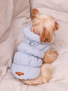 3-Layer Thick Winter Pet Clothes, Easy To Wash By Hand Or Machine, With Leash Ring For Safer Outdoor Use, Available In Multiple Sizes And Colors