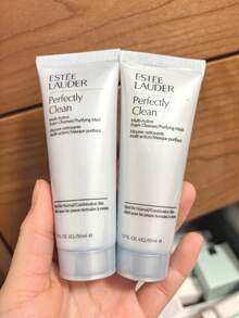 Estée Lauder [Ukuran Mini] Perfect Clean Multi-Effect Foaming Cleanser/Masker Pemurni 50ml / Busa Melimpah, Daya Pembersih Kuat. Masker Pemurni 3 Menit / Cocok Untuk Kulit Normal/Kombinasi / Pembersihan Harian yang Lembut, Pemurnian Mendalam Dua Kali Seminggu, Busa yang Menyegarkan / Busa yang Menyegarkan ini Membersihkan Kulit Anda dengan Lembut dan Menyeluruh, Merawat Kulit Wajah Anda. - 50ml - View 5