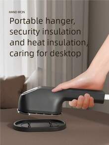 OBOVAY 30秒快速除皱手持熨斗，家用迷你电动蒸汽熨斗，3档温度设置，便携可折叠，方便旅行 - 查看 4