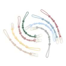 1-Pack Silicone Pacifier Chain With Clip To Hold Pacifier, Suitable For Boys And Girls, Fits Most Pacifiers