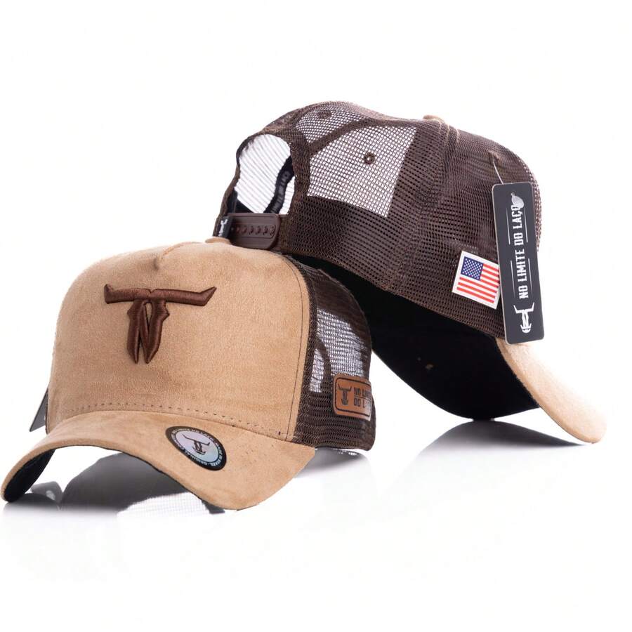 American Country Trucker Cap ORIGINAL Canvas No Limit Of The Loop Other Vintage Embroidered Fabric Country Cap All - THAM KHẢO 11 - Xem 1