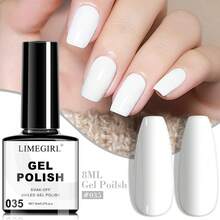 Limegirl凝胶指甲油套装，每瓶8毫升，UV/LED固化，持久耐用，不含酒精，适合DIY美甲沙龙，也是送给女性的礼物。