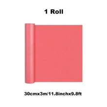 棕色、白色、红色和黑色牛皮纸卷非常适合礼品包装、包装、搬运、墙面艺术、工艺品、公告板、运输、地板覆盖物、桌旗、学校用品、返校