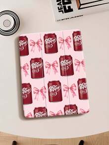 Soda Pop Collage Pattern IPad Protective Case, Compatible With IPad (A16) 11th Gen 11-Inch (2025), Apple IPad Air 11 (2025), IPad 10th Gen 10.9-Inch (2022), With Pencil Holder, Tri-Fold Stand, Auto Wake/Sleep Function, Great Gift For Back To School, Valentine's Day, Holidays - Multicolor - View 9