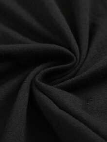 Double-Sided Printed Men's Cotton T-Shirt With Bold Dead Pedophiles Don't Re-Offend Graphic, Retro Vintage Style For Streetwear Enthusiasts, Perfect For Festivals And Casual Wear,  Urban Apparel With High Visibility Slogan, Comfortable Fit For Everyday Use - 黑色 - 查看 4