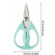 1 pieza Tijeras de acero inoxidable de uso múltiple para cocina, para verduras, carne, pescado, parrilla, uso doméstico y al aire libre