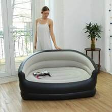 Divano letto gonfiabile, adatto per uso interno/campeggio in tenda/attività all'aperto, divano rilassante gonfiabile - Multicolore - Visualizzare 9