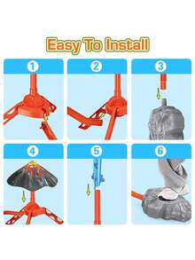 1set-2025 New Arrival - Skyrocket - Rocket Launcher - Foam Rocket Toy - Kids Rocket Toy - Parent-Child Interactive Toy - Flying Toy - Kids Flying Toy - Birthday Gift - Christmas Gift - Perfect Gift - Present - Toy - Kids Toy - Stocking Stuffer - Multicolor - View 11