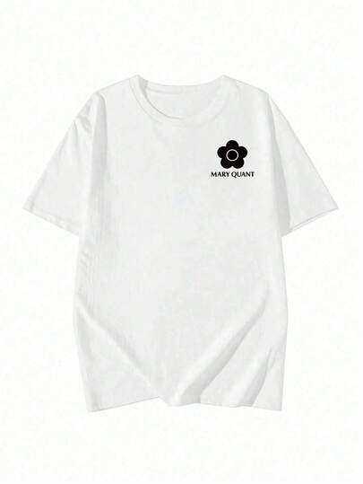 200g純綿tシャツ2026年夏レディース新品半袖純綿少女柄プリント半袖丸首カップルが着る丸首レディーストップス