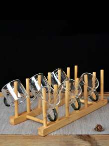 1pc Innovative Cup Holder With Drainage Function, Space-Saving Organizer For Home Kitchen Storage Home Bathroom Decor Fall Decor Back To School