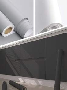 Matte selbstklebende abnehmbare PVC Tapete, Abzieh- und Klebetapete, geeignet für Küche, Schlafzimmer, Wohnzimmer, Arbeitsplatten, Möbel, Renovierung, Heimdekoration