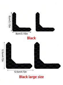 2/4/8/12pcs Non-Slip Carpet Stickers Suitable, Carpet Tape, Pu Washable Non-Slip Reusable Carpet Grippers, Prevents Carpet Movement And Curling, For Living Room Dining Room Bathroom Rugs, Prevent Rugs From Moving And Rolling Edges, Back To School Supplies, Necessary Home Essential.
