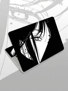 Laptop Skin Sticker Decal Laptop Universal Reusable Vinyl Skin Sticker Art Cover Decal Notebook Personalized Protective Case (Cartoon Animation) - Multicolor - View 16