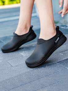 New Women's Rain Boots, Low-Top Fashion Rain Shoes, Non-Slip For Kitchen Work, Outdoor Washing, Camping, Fishing, Waterproof Shoes For Rainy Days, Beach, Outdoor, PVC Plastic Household Rain Boots, Work Shoes