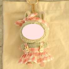 [仅连衣裙] 适合17cm 1代/2代/3代派对娃娃的连衣裙、裙子和头带套装 - 彩色 - 查看 7