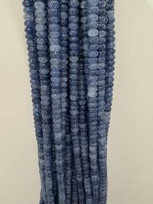 50/100pcs 5mm X 8mm Imitation Jade, Agate, Abacus Beads, Loose Beads, Wheel Beads, Spacer Beads For DIY Jewelry Making, Bracelets, Keychains, Necklaces, Crafts Decoration, Colorful Beads Material To Inspire Your Creative Designs