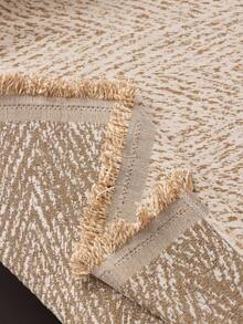 1pc Banana Leaf Sofa Throw Blanket, Lightweight Luxury Minimalist Sofa Cover, Non-Slip, Dust-Proof, Scratch-Resistant, Suitable For Living Room, Bedroom, Study, All Seasons, Reversible - Coffee Brown - View 11