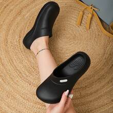 Zapato Para Chef Enfermera Salud Cocina Antiderrapante - Negro - Ver 4