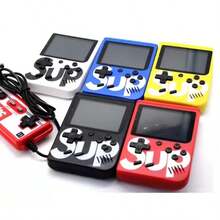 Mini consola portátil clásica Game Boy de 500 en 1 Retro Arcade Game Box reproductor de juegos portátil,Blanco - Blanco - Ver 2