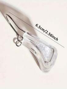 1pc/2pcs/3pcs/4pcs/5pcsThis Transparent Single - Head Nose Clip Offers A Subtle Way To Shape Your Nose. By Gently Applying Pressure, It Can Help Enhance The Appearance Of Your Nose, Making It Look More Defined. - Multicolor - View 6