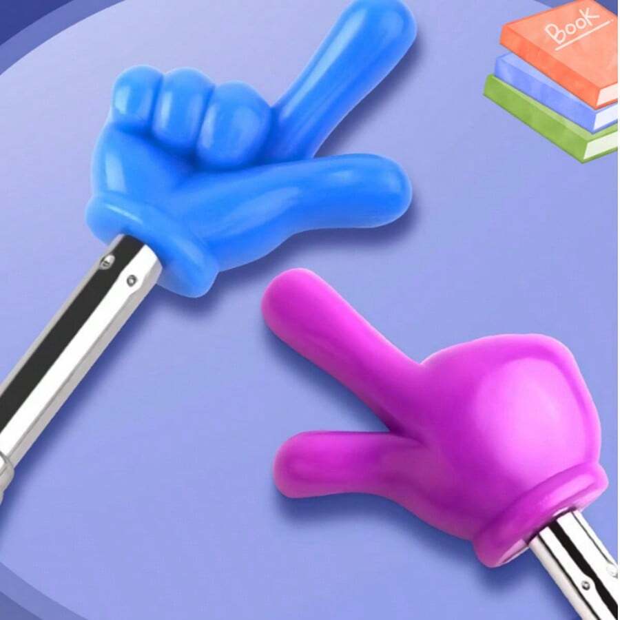 1/3/5pcs Retractable Finger Pointer StickColorful Telescopic Teaching Pointer Stainless Steel Construction Mini Collapsible Design For Classrooms, Presentations Whiteboard Use Smooth Extension, Portable Durable Essential Classroom Supply For Teachers, Trainers Art Instructors Ideal For Lectures, Workshops Group Demonstrations