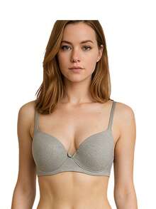 Viola's Secret Women 6 Packs Of T-Shirt Comfortable Everyday Full-Coverage Bras, 6808 - 6808 - View 3