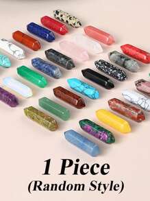 Healing Crystals Wand Stones Sets Natural Amethyst Rose Quartz Clear Quartz Tiger Eye Reiki Gemstones Bulk Hexagonal Points Energy Balancing Chakra Witchcraft Meditation Therapy Decor Desk Gift
