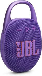 JBL Clip 5 - 超便携、防水防尘蓝牙音箱，强劲低音，专业级音质，集成登山扣，播放时间长达12小时 - 紫色 - 查看 3