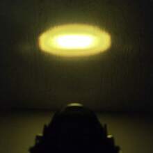 Tecnomoto Par luces LED faro auxiliar lupa para moto 1000 lm kit de iluminación nocturna alta potencia consumo eficiente mejora visibilidad compatible con varias motocicletas diseño compacto - Versión básica - Ver 4