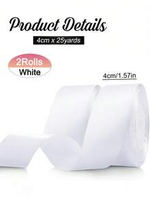 1/2/4 Cuộn Ruy băng satin 4cm tự làm Ruy băng thủ công dùng để làm bó hoa, gói quà, đồ thủ công, làm nơ, trang trí tiệc cưới, ngày của mẹ, tiệc sinh nhật (25 yard/cuộn) - Nhiều màu - Xem 28
