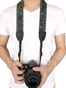 1 条 5 厘米宽刺绣编织复古相机肩带，适用于各种数码单反相机和部分无反光镜相机 - 彩色 - 查看 9