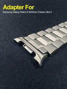 Zestaw 6 złączy do zegarków, w tym 2 adaptery ze stopu metalu kompatybilne z klasycznym paskiem do zegarka Galaxy Watch 8, 3 teleskopy i 1 narzędzie 20 mm 22 mm Akcesoria do złączy do inteligentnego zegarka - Wielokolorowe - Zobacz 9