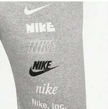 Nike 男子戶外運動寬鬆加絨舒適針織束腳百搭長褲 - 灰色 - 查看 5