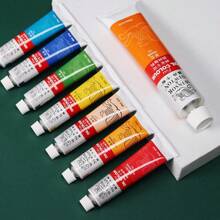 1 件温莎牛顿 45 毫升单管油画颜料，适合初学者绘画单管油画颜料。油画套装、水彩套装、丙烯套装、初学者级颜料 12/18/24/36 色 10ML 绘画套装。（新旧包装随机） - 均碼 - 查看 8