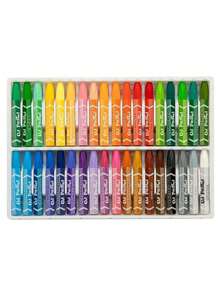 36 Colors/24 Colors/12 Colors Hexagonal Oil Painting Stick Double-Ended Washable Crayon Non-Dirty Hand, Christmas Coloring Gift - Multicolor - View 9