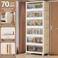 Foldable Wardrobe Closet, Adult Storage Cabinet For Bedroom, No-Assembly Required, Simple Clothes Organizer, Baby Clothes Cabinet