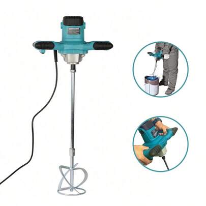 MISTURADOR ELÉTRICO DE ARGAMASSA TINTA GESSO 1100W 127V
