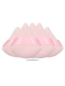 24 piezas/15 piezas/8 piezas/3 piezas Esponja de maquillaje triangular con textura suave y esponjosa, adecuada para polvos faciales y corporales. Juego de herramientas de belleza y maquillaje mixto, accesorios de maquillaje, polvos, esponja de maquillaje, regalos, regalos para mujeres, regalos de Navidad, sorteos, viajes, artículos baratos - Rosa Pálido - Ver 10