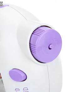 Maquina De Coser Portatil Mini Maquinita Electrica De Costura Altamente Multifuncional Para El Hogar maquina de coser portatil mini electrica costura hogar multifuncional facil uso ligera reparaciones ropa manualidades envio rapido garantia calidad - Lila Púrpura - Ver 5