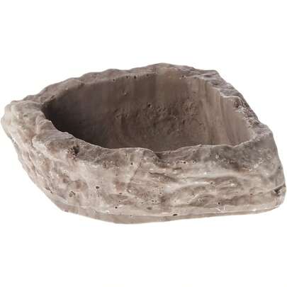 Fluker's Food/Water Reptile - tazón esquinero (tamaño pequeño)