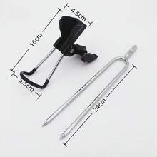 AiScrofa Fishing Rod Holders For Bank Fishing, Fishing Pole Holders For Ground, 360 Degree Adjustable Universal Fishing Pole Stand Equipment, Relax Your Hands