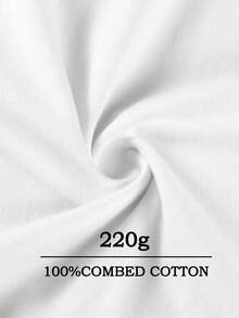 Personality Double-Sided Print Y2K Retro Dark Fashion Street Retro T-Shirt, Personality Art Print, Men 220g T-Shirt, Street Sports, Suitable For Summer T-Shirt, Good Quality, Cotton T-Shirt 1.,  As A Gift, Leisure Commute, School Season Graduation Season - White - View 4